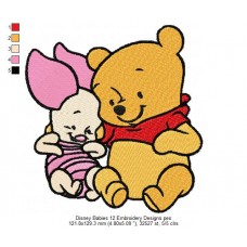 Disney Babies 12 Embroidery Designs